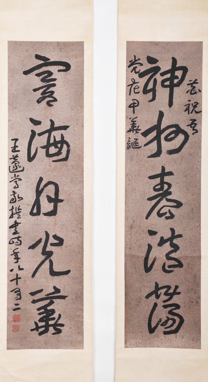 13、王遽常 草书 神州春浩荡 寰海日光华.jpg